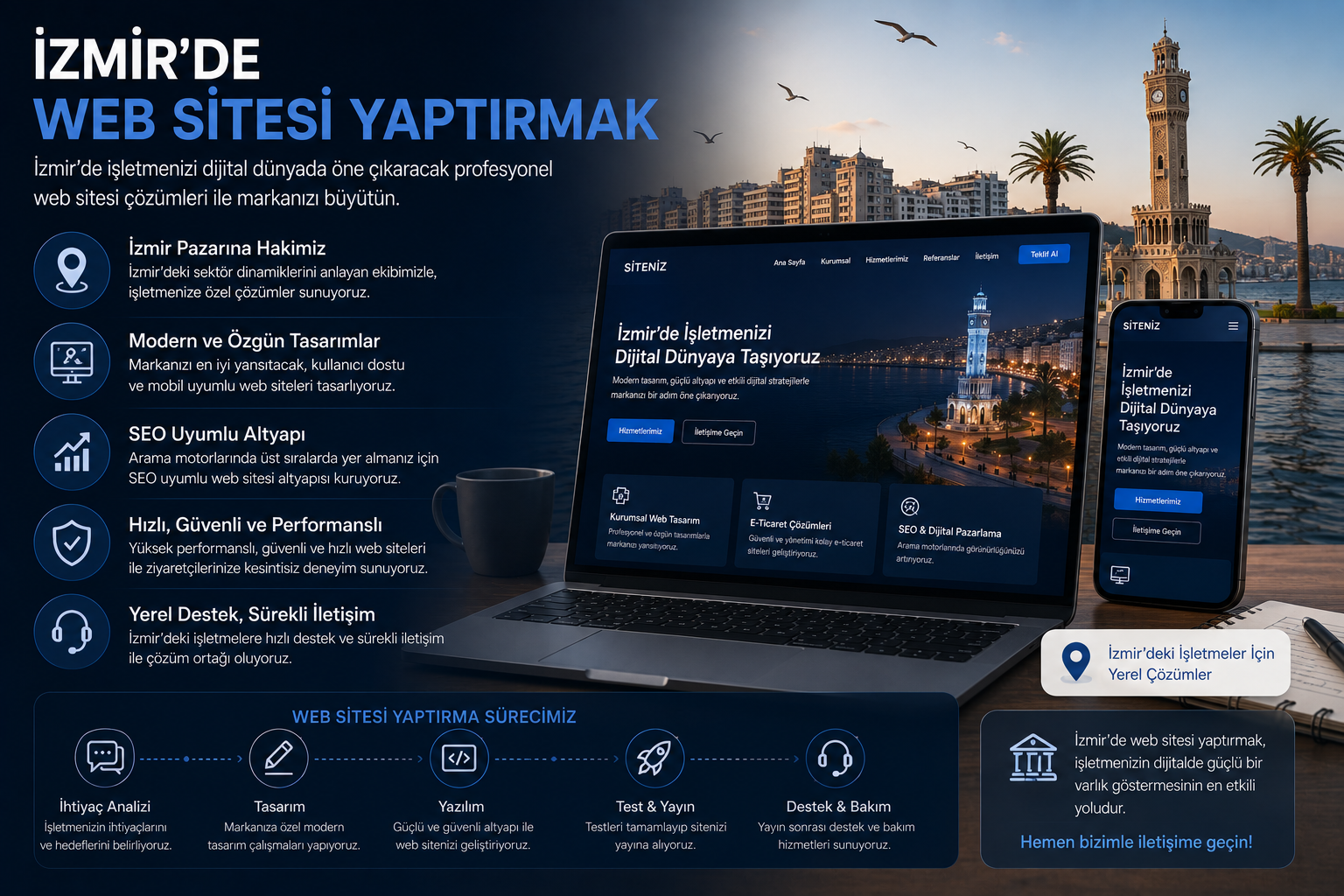 İzmir'de Web Sitesi Yaptırmak İsteyenler İçin Rehber