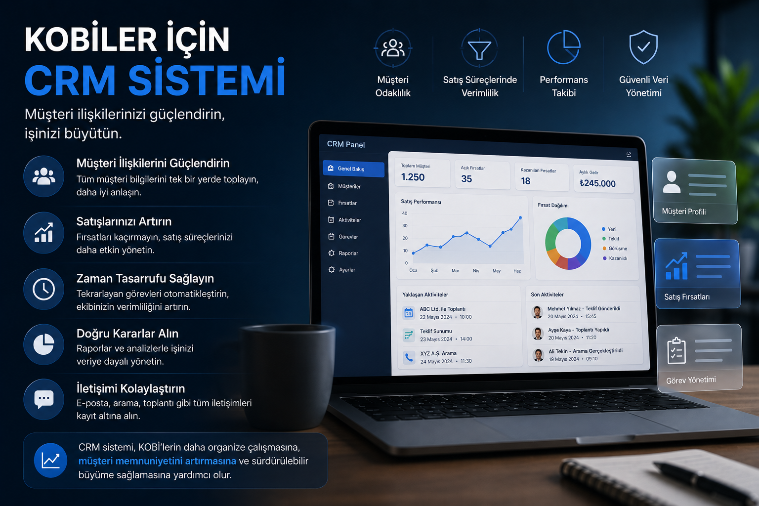 KOBİ'ler için CRM Sistemi: Neden İhtiyacınız Var?